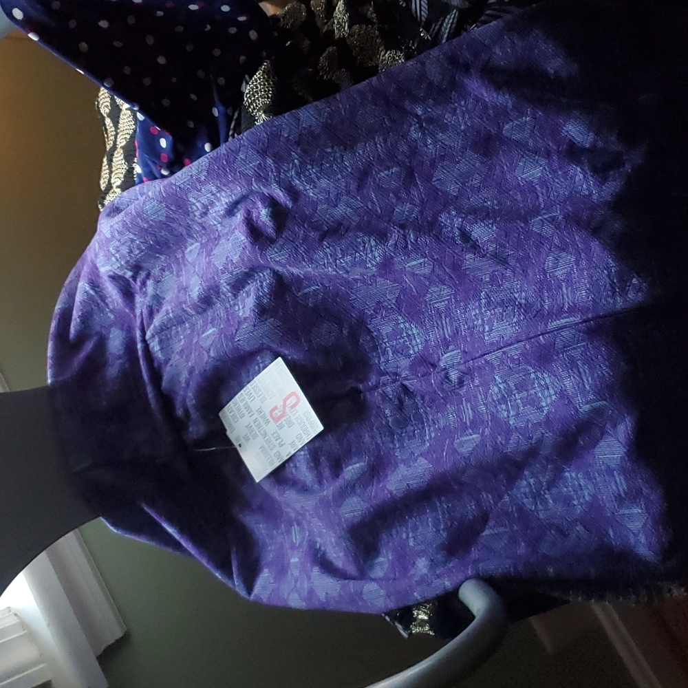 Lu la roo purple skirt